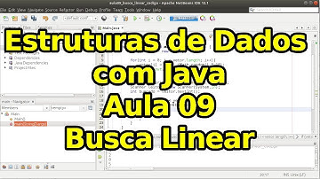 Aula 09 - Busca Linear -  Estruturas de Dados com Java
