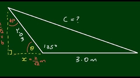Application of Trigonometry and Pythagoras