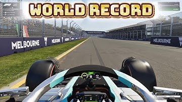 F1 25 Australia World Record | 1:15.006 Lucas Blakeley