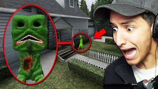 If You See CURSED CREEPER Outside Your House, RUN AWAY FAST!!! (Scary)