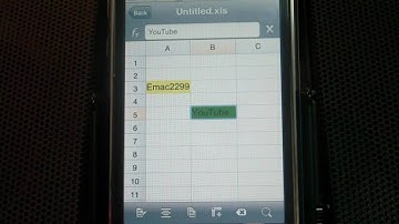 QuickOffice App on your Iphone/Ipod Touch on 3.0/3.0.1