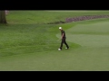 Adam Scott Chips In for Birdie on the First Hole | 2013 PGA Championship