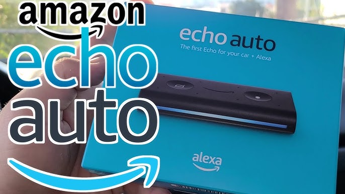 Echo Auto- Hands-free Alexa in your car with your phone Bluetooth  NIB