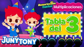 Canción de la Tabla del 3 | Multiplicaciones | Matemática para Niños | JunyTony en español screenshot 5