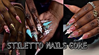 STILETTO NAILS CORE|KELS♡!|#nailtok 