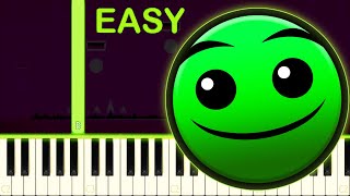 Back On Track | GEOMETRY DASH LEVEL 2 - EASY Piano Tutorial