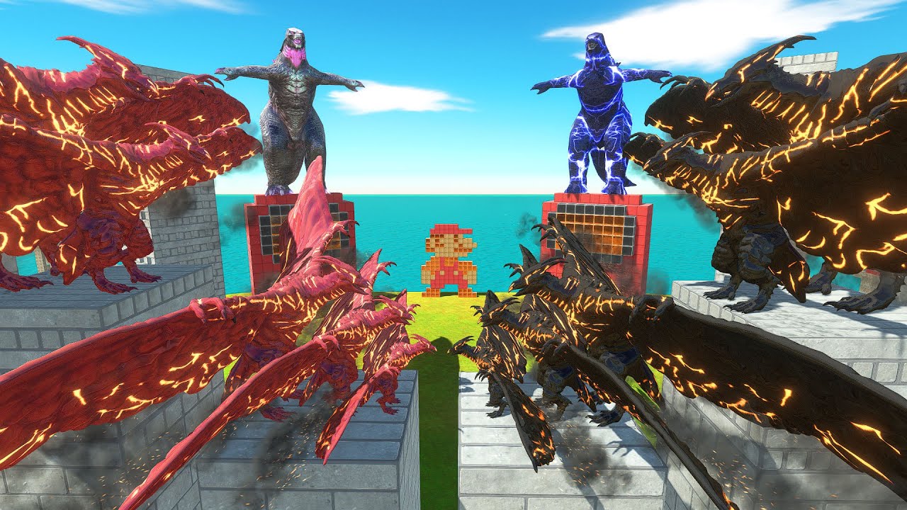 Growing RODAN WAR - BIG SIZE RODAN 1,000 Defense x Pink GODZILLA 2014 ...