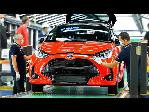 Toyota YARIS GR & Cross PRODUCTION🚖[Factory tour]: Assembly line and Manufacturing process of Yaris