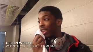 Utah basketball: Delon Wright talks 63-60 loss to Kansas (Dec. 13, 2014)