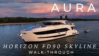 AURA. 2023 Horizon FD90 Walkthrough, For Sale with AMSA Survey, Ready for New Ownership
