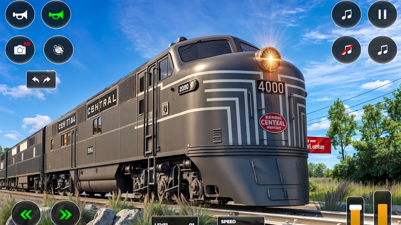 City Train Driving-Train | Gameplay