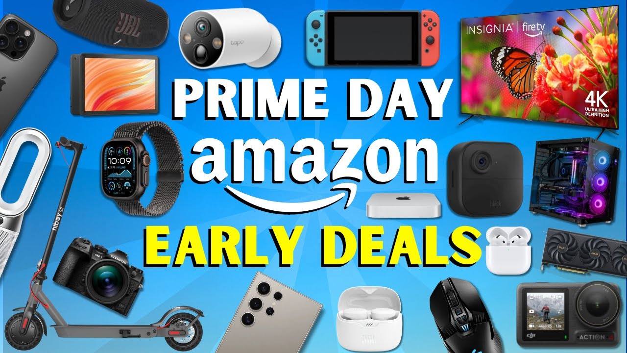 Amazon Early Prime Day Deals 2025 [TOP 30 Amazing Deals] - YouTube