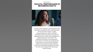 Prompt template: Generate Realistic Music Videos