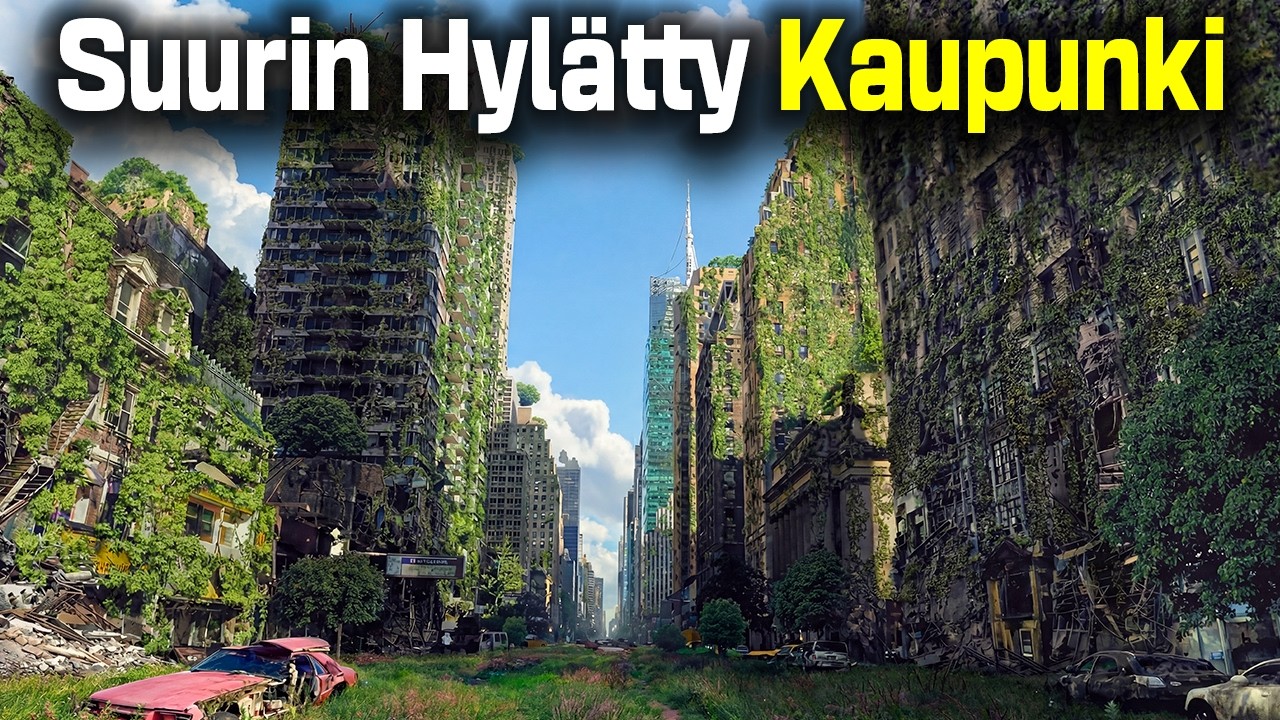 15 maailman salaperäisintä ja suurinta hylättyä kaupunkia - Largest Abandoned Cities on Earth