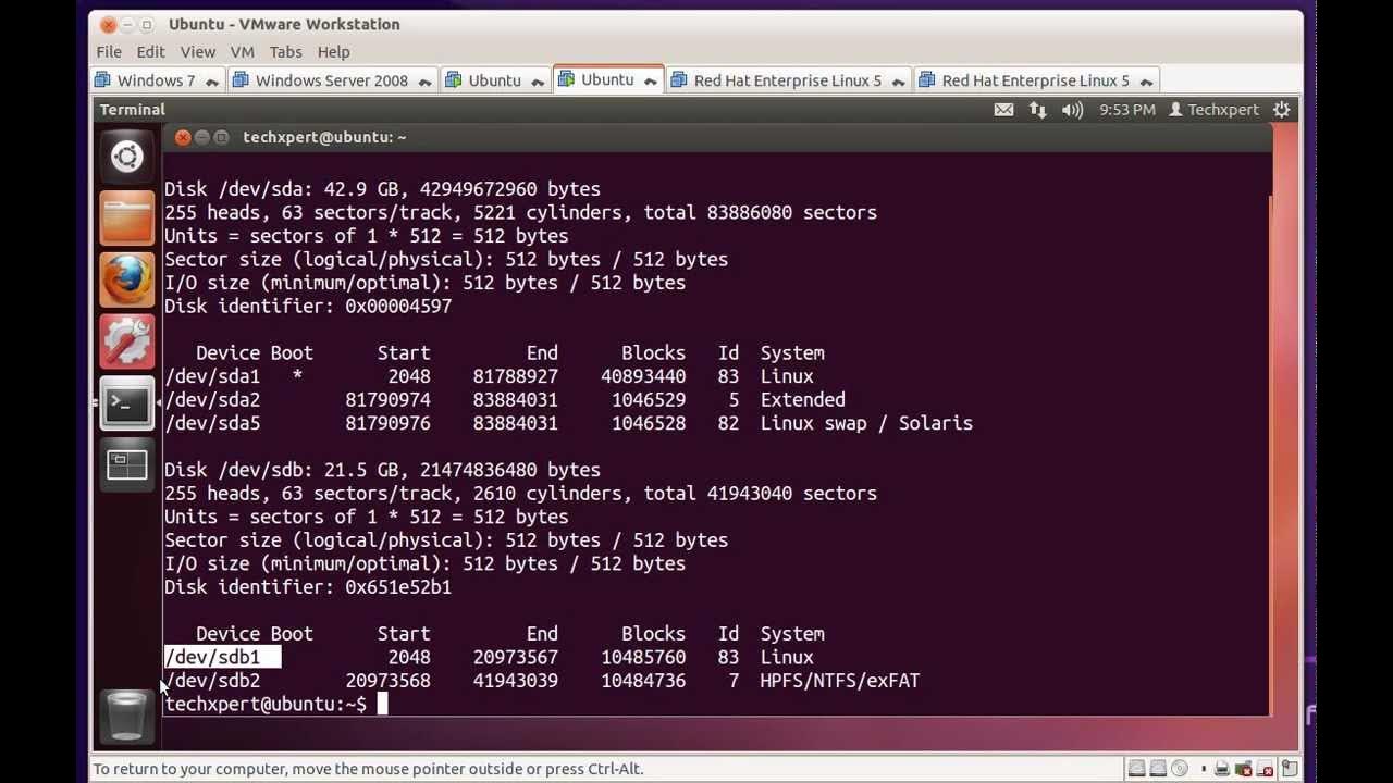 Ubuntu mount disk. Mount linux.