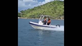WATER POLICE MEMBERS READY FOR NEW YEAR OPERATION.OUR WATER POLICE OFFICERS ARE SHOWING STRENGTH