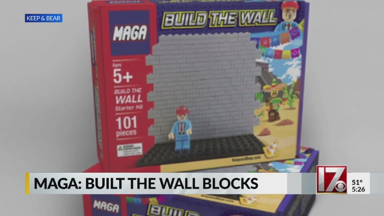 build the wall maga building blocks