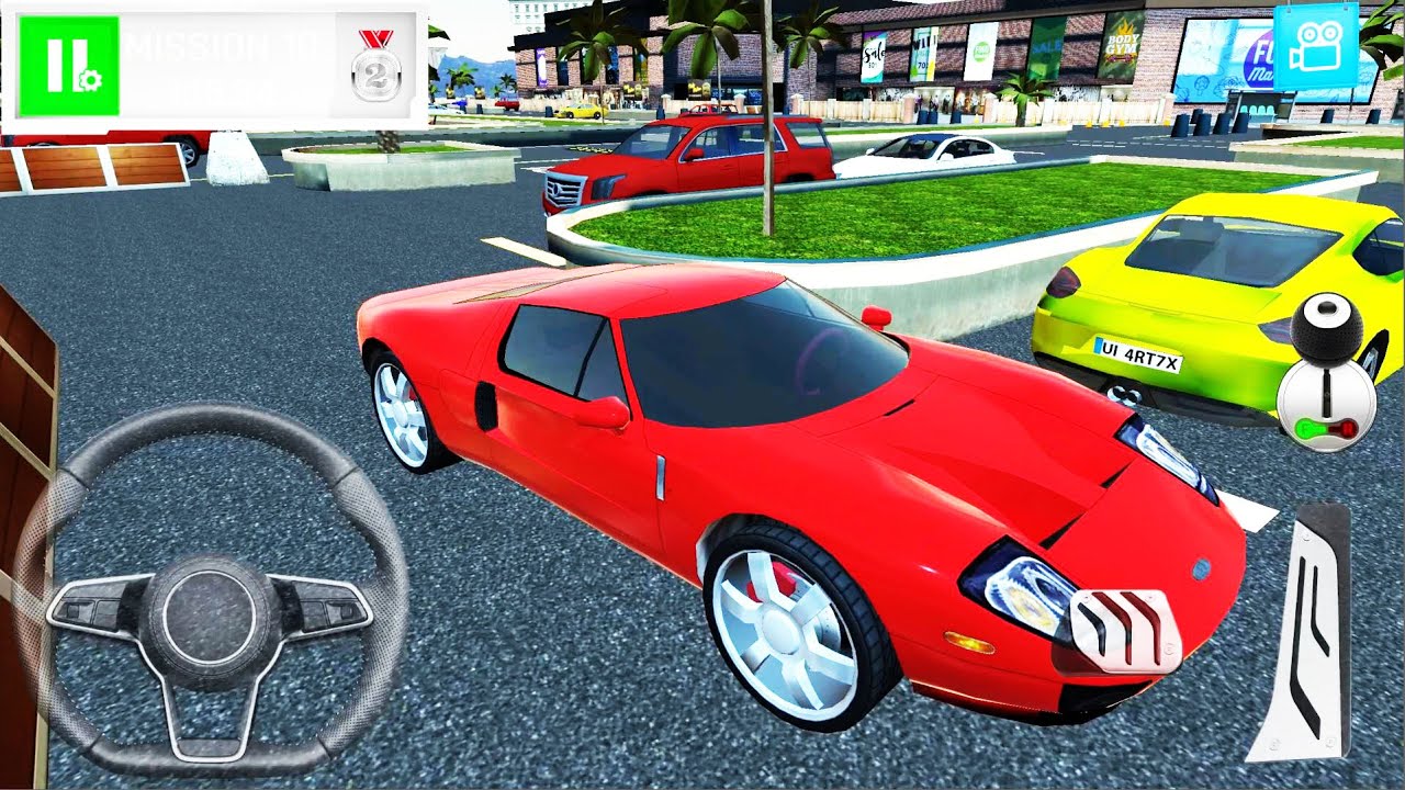 Shopping Mall Car Driving - Sport Car Collection Parking School Android Gameplay