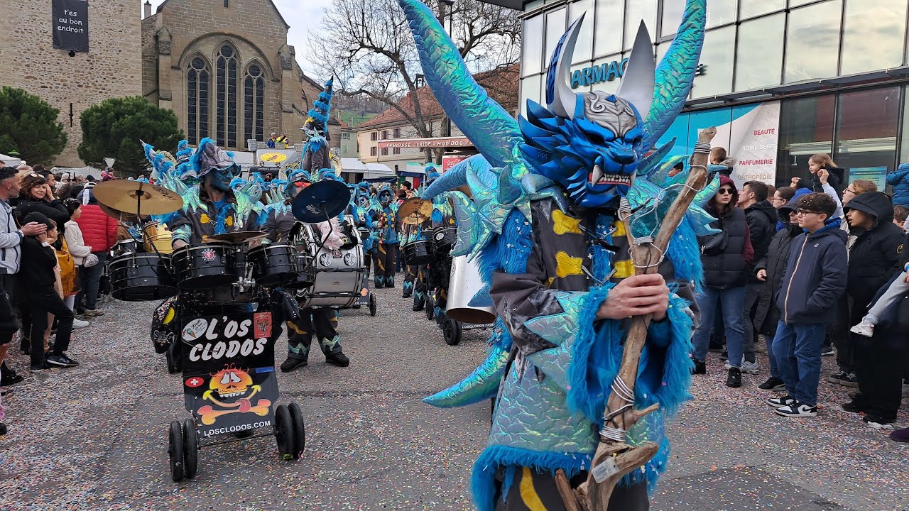 Lễ Carnaval Ở Moudon, Vaud, Thụy Sĩ 03.03.2024 Phần 3