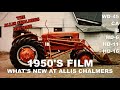 1950's Allis Chalmers Dealer Movie What's New At Allis Chalmers WD-45 CA B Tractors