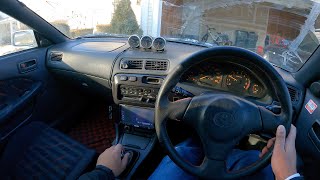 First Drive in my AE111 Toyota Corolla Levin BZR !  POV DRIVE