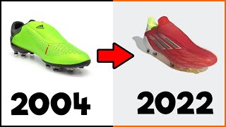 Evolution of Speed!  adidas Football Boot History