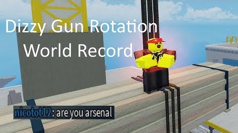 1:37 Dizzy Gun Rotation World Record