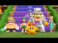 Step It Up Champions: 7 Wins Battle - Wario vs Luigi vs Bowser vs Rosalina in Mario Party 9