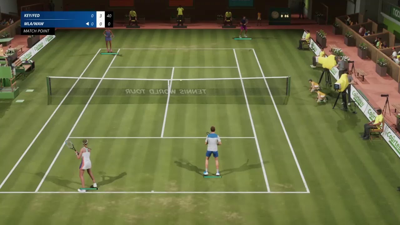 is tennis world tour 2 multiplayer