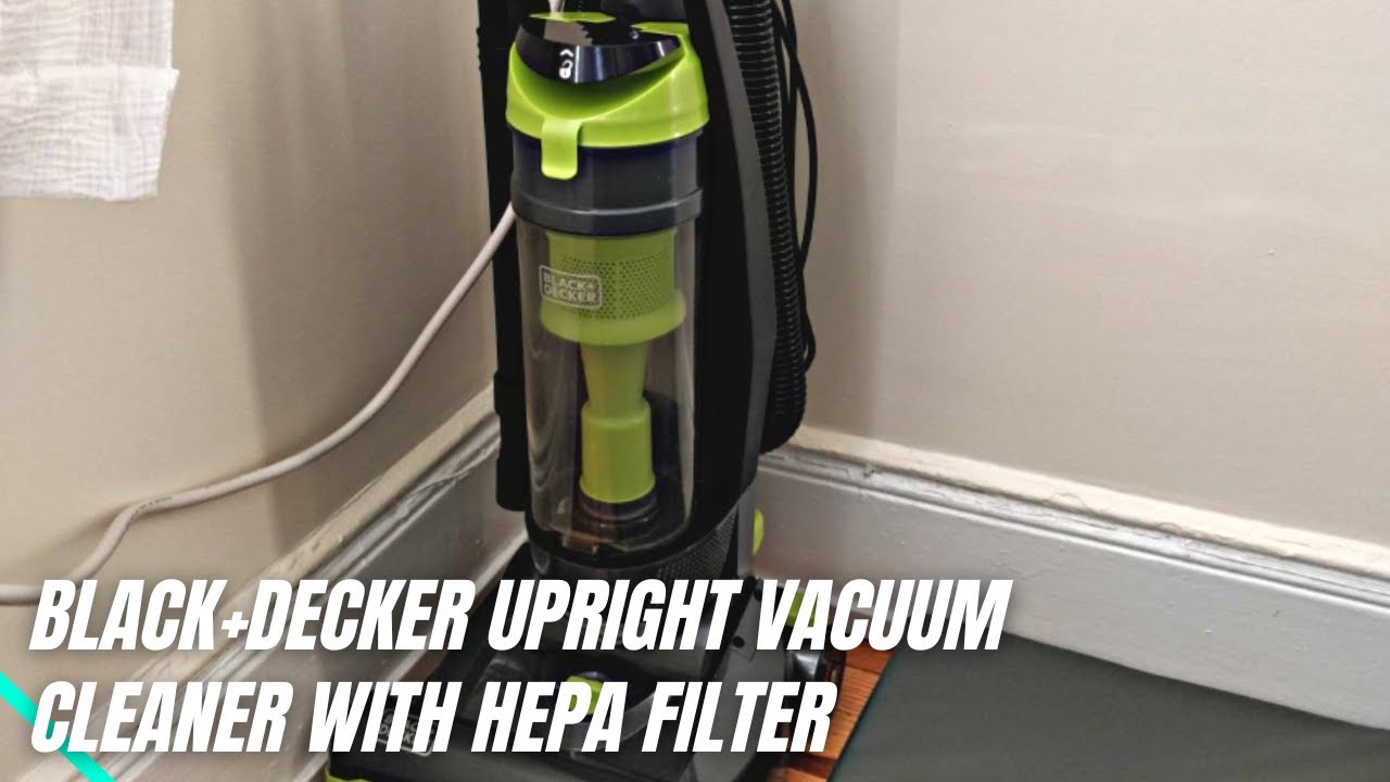 BLACK + DECKER AirSwivel Upright Vacuum Cleaner- Pet 