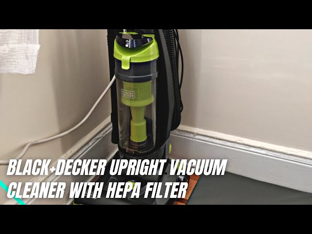 BLACK+DECKER™ UprightSeries Multi-Surface Upright Vacuum with HEPA  Filtration (BDUR1-BLK)