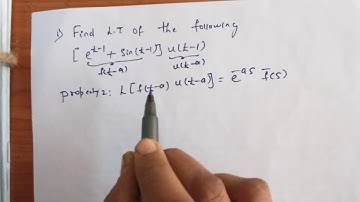 18MAT31 - Laplace transforms- unit step function