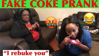 ASKING MY GRANDMA IF SHE WANTS TO DO COKE PRANK (VERY FUNNY)