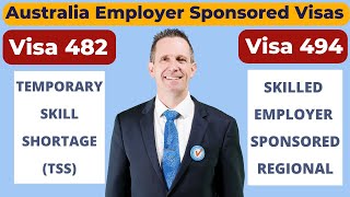 Comparing Australian Employer Sponsored  482 Visa vs 494 Visa Regional - Which is right for you?