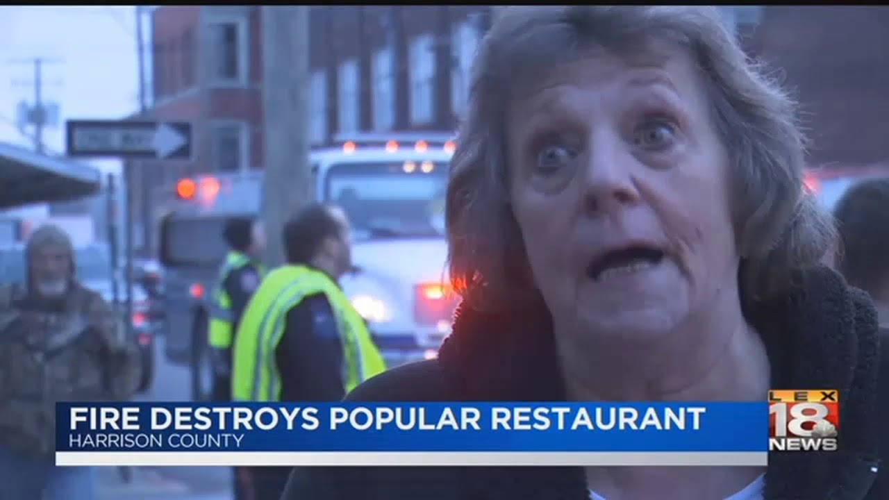 Fire Destroys Popular Restaurant - YouTube