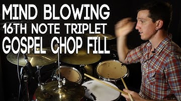 Mind Blowing 16th Note Triplet Gospel Chop Fill (@Nellibub)
