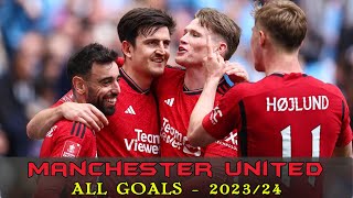 Manchester United - All Goals 2023/24