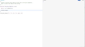 Javascript  -  find the index in an array string