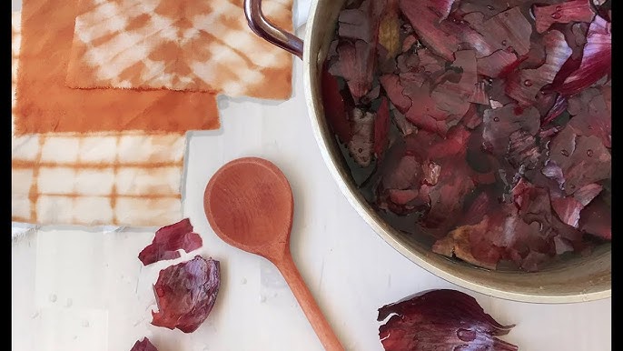 Dyeing with Onion Skins — Cedar Dell Designs