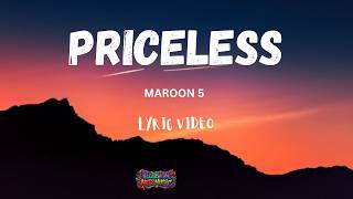 Maroon 5 & Lisa - Priceless (Lyric Video)