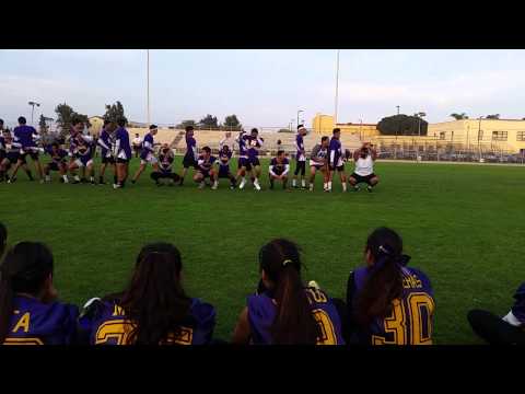 NHS Powder Puff Senior Cheerleaders 2015