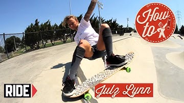 How-To Skateboarding: Layback Roll-Out to Tail with Julz Lynn