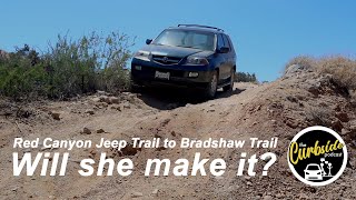 Can an Old FirstGen Acura MDX Go Off Road? | Red Canyon Jeep Trail