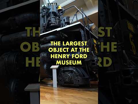 The Largest Object At The Henry Ford Museum 1941 Allegheny Steam Locomotive