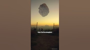 What If the Dinosaur Killing Asteroid Hit Earth Today? #science #space #facts