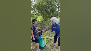 Cậu bé tốt bụng và bác hàng xóm bất ổn #shorts