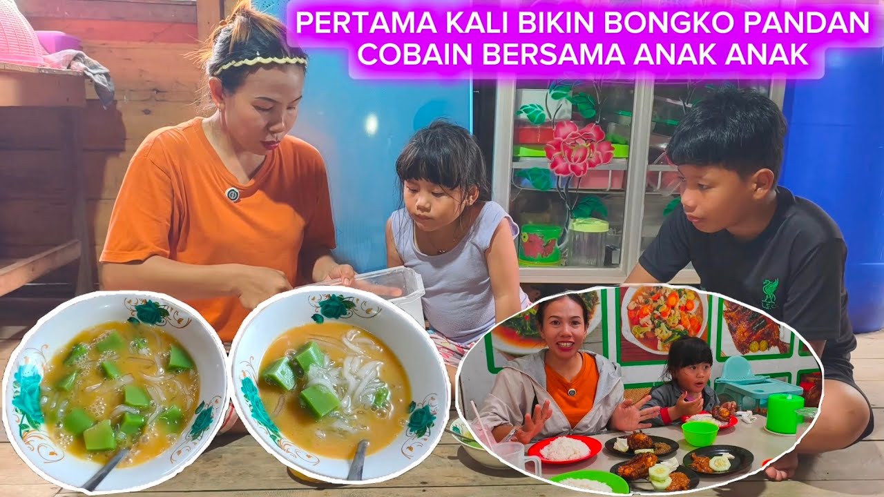 BIKIN SELAI 🍍NANAS & ES BONGKO PANDAN LANJUT MAKAN LAMONGAN BERSAMA ALING GEMOY