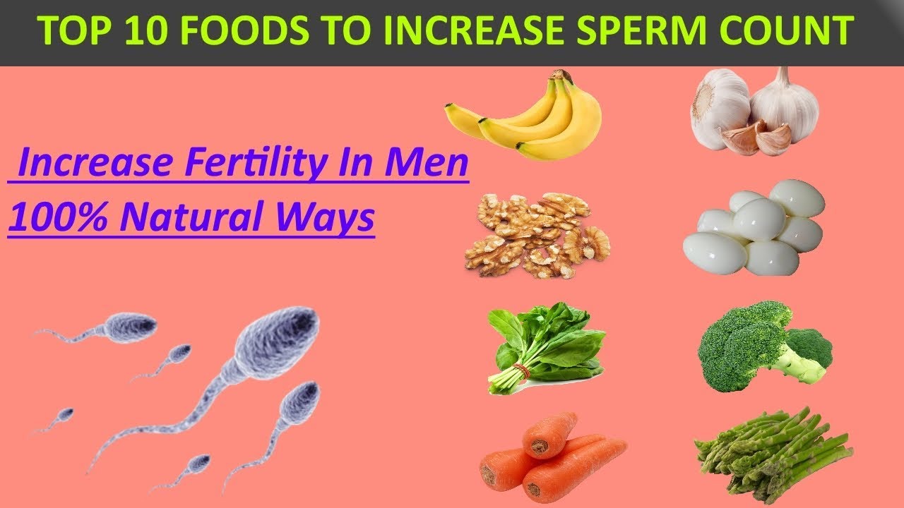 Foods for healthy sperm