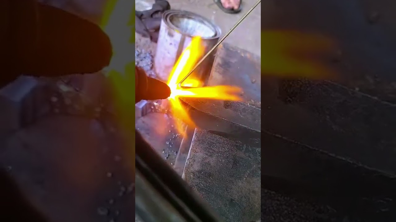 Broken turning tool welding- Good tools and machinery make work easy