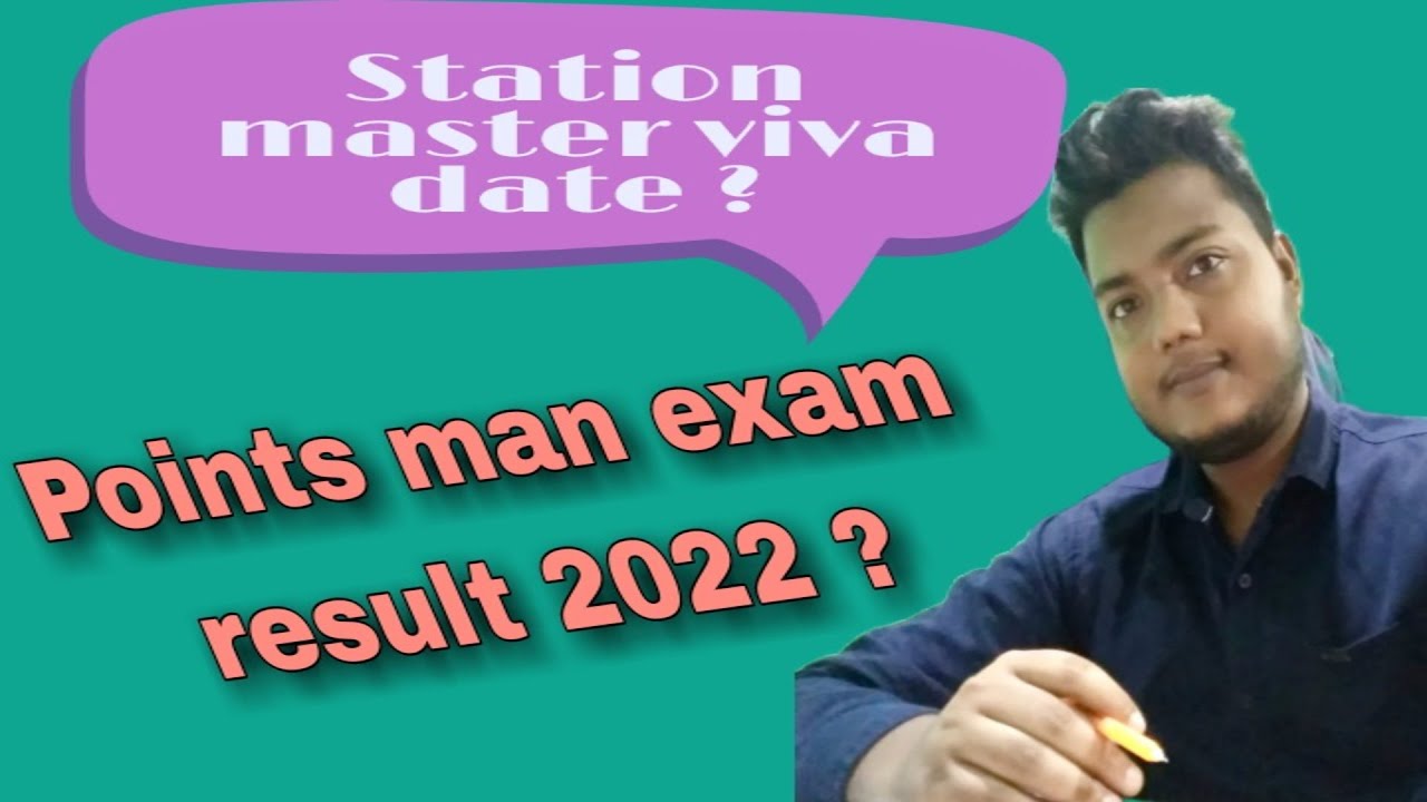 Station Master Viva Date 2022 Points Man Exam Result 2022 ? YouTube